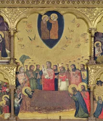 Polyptych of the Dormition of the Virgin (detail)